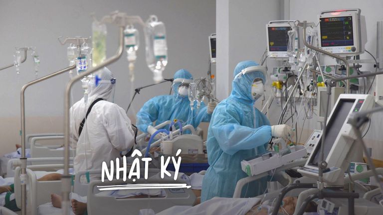 Tuyến đầu chống dịch Covid.