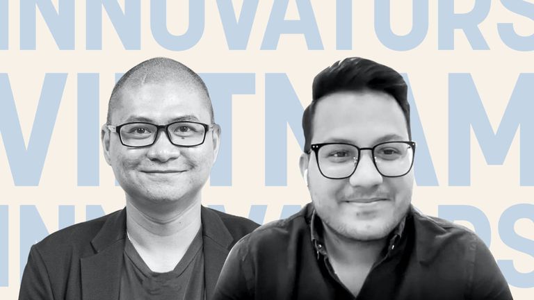 Khiem Ho (left), head of Client Solutions at TikTok Vietnam and Aniq Syed (right), deputy managing director of Publicis Media in Vietnam.