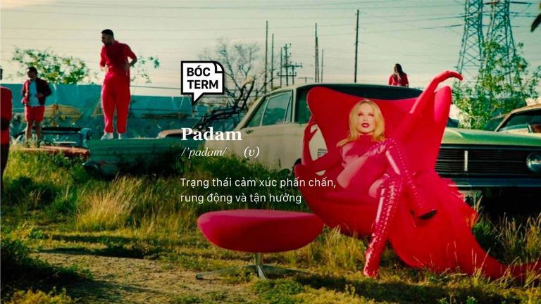 Nguồn: MV Padam Padam của nữ ca sĩ Kylie Minogue