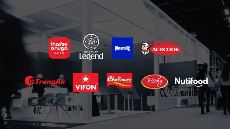 Vietnamese booths at THAIFEX – ANUGA ASIA 2025. | Source: Vietcetera