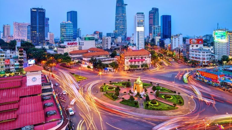 Ho Chi Minh City, the most vibrant city in Vietnam | Source: Saigon Riders