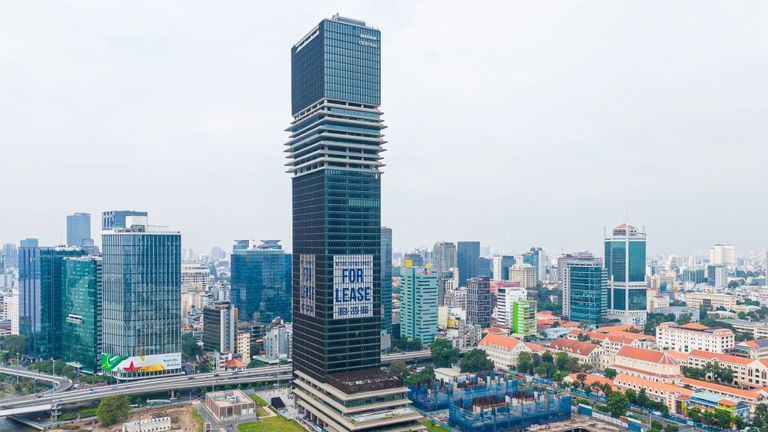 Tòa nhà Trung tâm Tài chính quốc tế đầu tiên tại Thành phố Hồ Chí Minh. | Nguồn: Tạp chí Thị trường Tài chính Tiền tệ