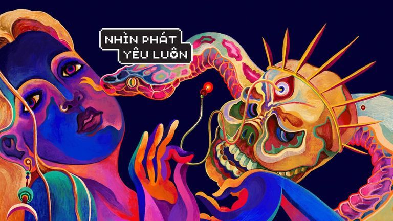 Tác phẩm Love is Suicide của họa sĩ Dusseb