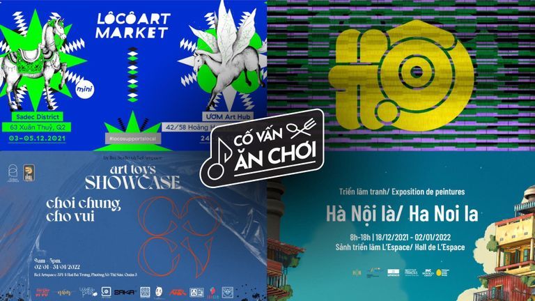 Nguồn: LÔCÔ Art Market, HỘI, Chơi Chung Cho Vui và Tired City