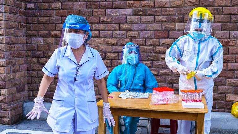 As Vietnam Prepares For First COVID-19 Vaccinations, Frontline Health Workers On Priority List