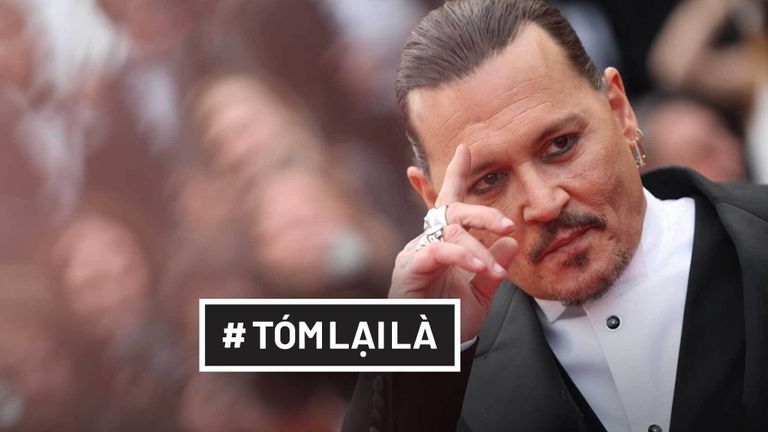  Johnny Depp rơi nước mắt ở Cannes