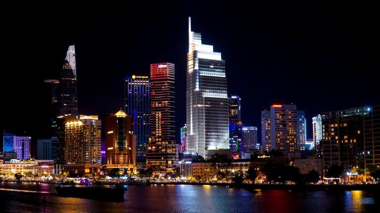 Ho Chi Minh's iconic skyline highlights Vietnam's remarkable economic growth. | Source: Pexels.