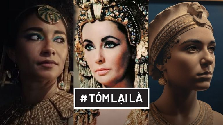 Tái hiện Cleopatra da màu và da trắng: Bản "gốc" nào mới chính xác?