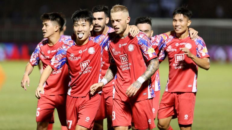 HCMC FC celebrate a win. | Source: Pexels.