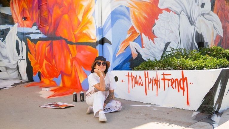 Thao Huynh French's current stage in her career involves reconnecting with her cultural roots and memories. | Source: @thaofrenchart / Instagram