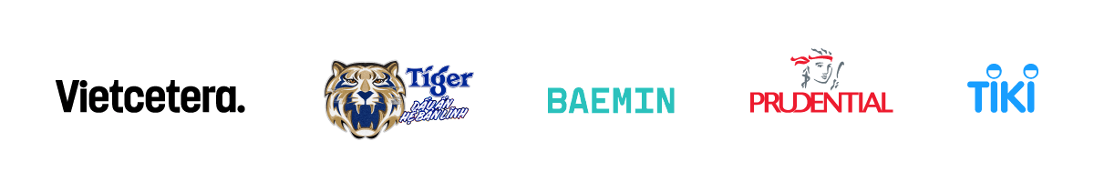 Vietcetera - Tiger - Baemin - Prudential - Tiki