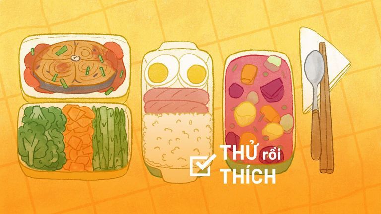 Nấu cơm mang đi làm nhanh – lành – tiết kiệm