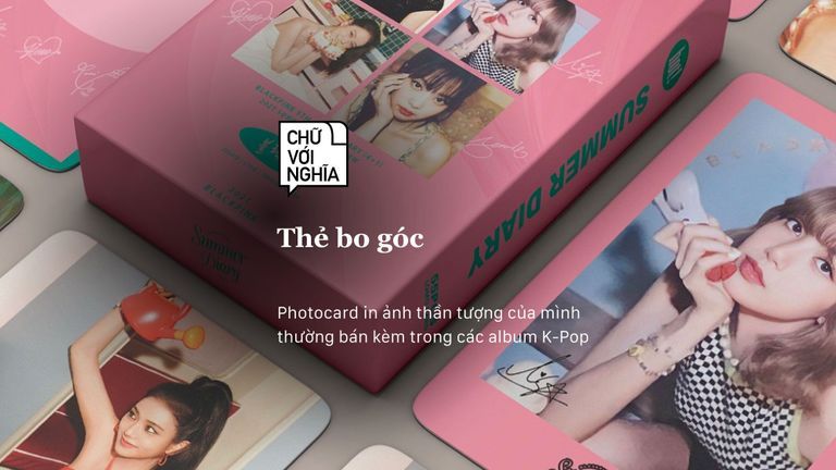 Thẻ bo góc của nhóm nhạc K-Pop
