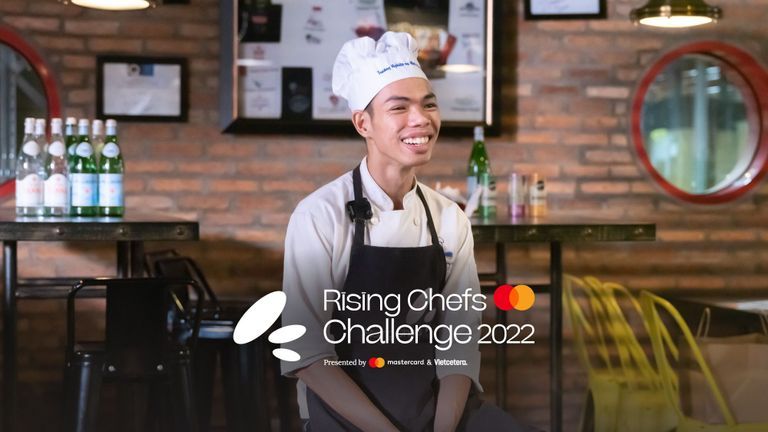Vo Hoang Sang used ingredients and techniques to tell his stories.