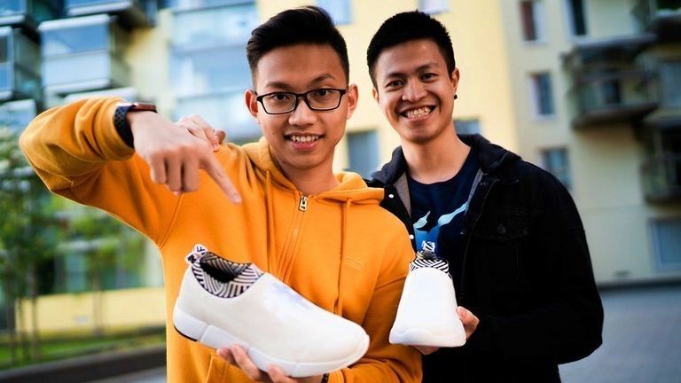 Son Chu Hoang (left) andJesse Khanh Tran (right) co-founded Rens Original in the summer of 2019. | Source: Rens Original
