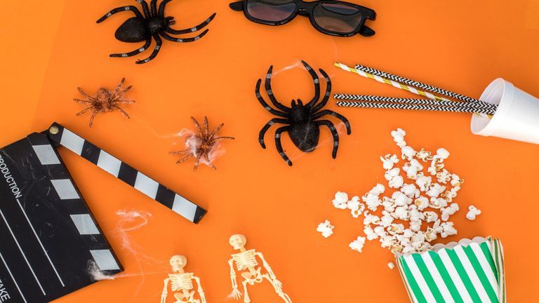 Nothing beats a good old horror movie on the scariest night of the year. | Source: Shutterstock