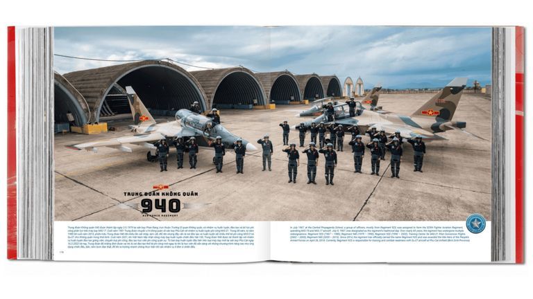 Page introducing the 940th Regiment 940 (Phu Cat). | Source: Vietnamese Air Warriors