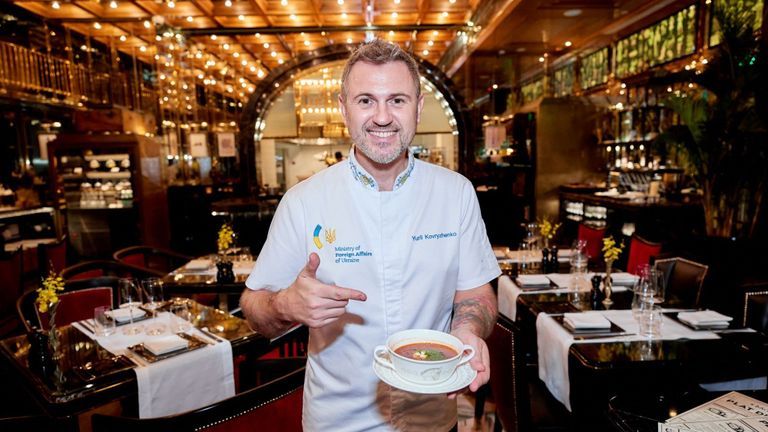 Ukrainian Culinary Ambassador Chef Yurii Kovryzhenko Builds Bridges With His Love For His National Cuisine