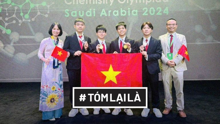 Nguồn: Ảnh từ cuộc thi Olympic Hoá học Quốc tế