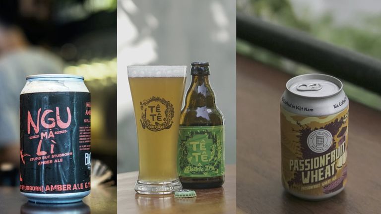 Một số thành phần đặc trưng trong ba loại bia thủ công Việt Nam - Phần 1