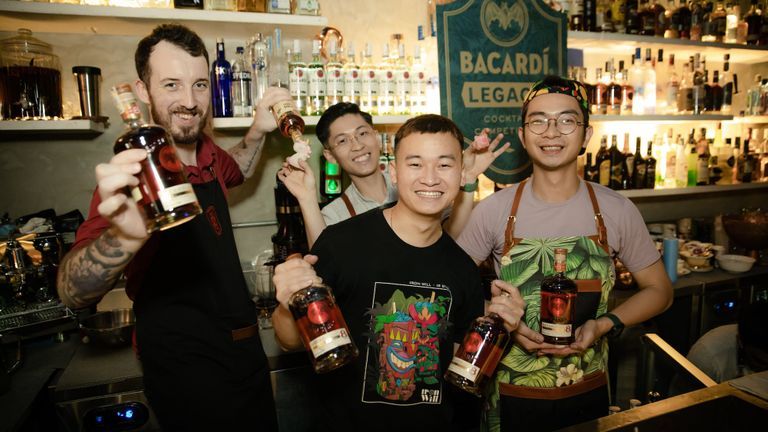 Khám phá những ly cocktail huyền thoại mới từ 3 nhà vô địch Bacardi Legacy Vietnam