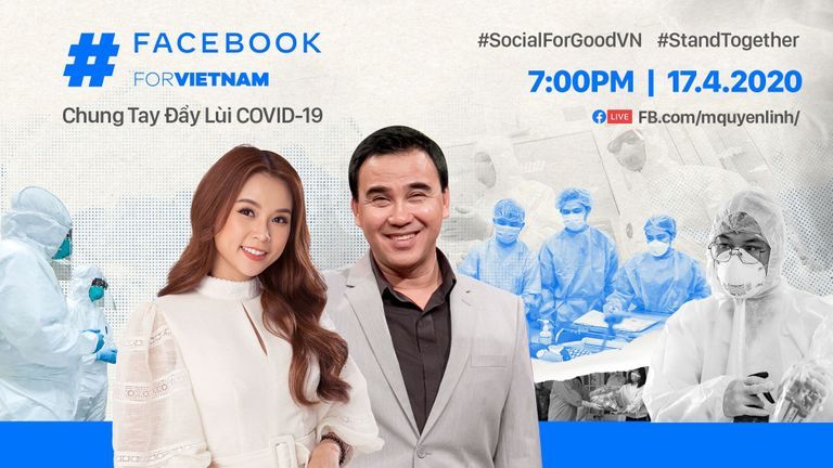 Chung tay đẩy lùi COVID-19 cùng chiến dịch “Facebook vì Việt Nam"